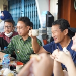 Menteri Sandi Cicipi Kopi Susu Asiang