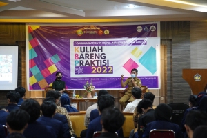 Humas Pemkot Berbagi Pengalaman dengan Mahasiswa Untan