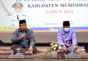 Tausiah Bulanan ASN Mempawah Hadirkan Ustad Lukman Syarif Ahmad
