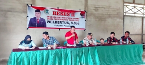 Reses di 5 Desa, Welbertus Dicecar dengan Masalah Infrastruktur