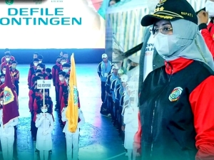 Pesan Bupati Erlina untuk Atlet Mempawah: Sportivitas dan Jaga Nama Baik Daerah