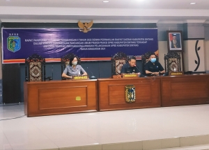 Gelar Rapat Paripurna, 8 Fraksi DPRD Sampaikan Pandangan Umum Raperda APBD 2021