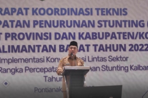 Wagub Sebut Angka Stunting di Sintang, Melawi, KKR, dan Sambas Masih Tinggi