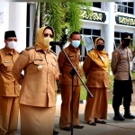 Bupati Erlina Semangati Paskibraka Mempawah