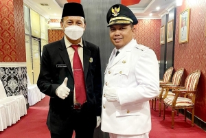 Jeffray Harap Wabup Melkianus Lanjutkan Pembangunan di Bumi Senentang