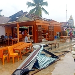 Puting Beliung Rusak Puluhan Rumah Penduduk Binjai Hulu, Wabup Imbau Warga Waspada Bencana