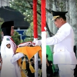Upacara Penurunan Bendera Berjalan Lancar, Wagub Ucapkan Terima Kasih