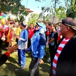 Serunya Kekompakan Bupati Erlina dan ASN Ikut Lomba Makan Kerupuk hingga Joget Balon