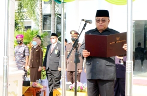 Wabup Pagi Pimpin Upacara Hari Kesaktian Pancasila 2022