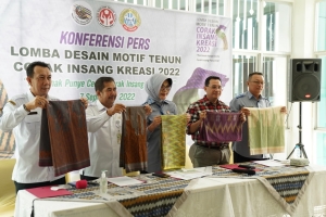 Lestarikan Corak Insang, Dekranasda Gelar Lomba Desain Motif