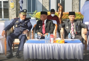 Wabup Pagi Hadiri Upacara Peringatan HUT ke-77 TNi AL
