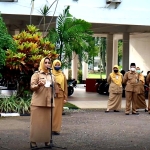 Bupati Erlina Ingatkan ASN untuk Disiplin Patuhi Jam Kerja