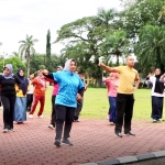 Senam Gabungan Meningkatkan Kebersamaan ASN Mempawah