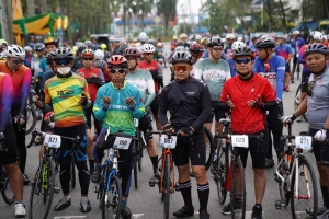 Happy Cycling 251 Kilometer Meriahkan Hajad Pontianak ke-251