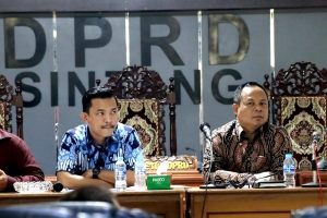 Kunker DPRD Bengkayang ke Sintang, Sharing Soal WTP