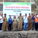 Bupati Jarot Apresiasi Perusahaan yang Peduli dengan Infrastruktur