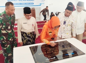 Resmikan Masjid Al-Fattah, Bupati Erlina: Namanya Sama dengan Almarhum Ayah Saya