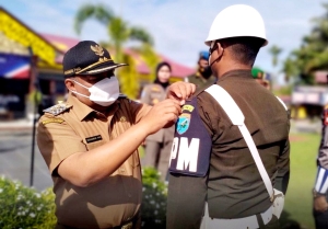 Wabup Pagi Ikuti Apel Gelar Pasukan Operasi Zebra Kapuas 2022