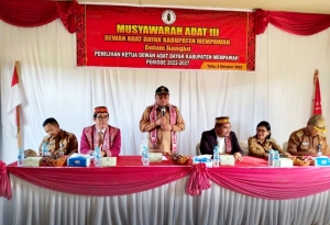 Wabup Pagi Buka Musdat DAD III, Ini Pesannya…