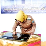 Resmikan Pasar Rakyat Sungai Duri 1, Bupati: Jaga dan Manfaatkan dengan Baik