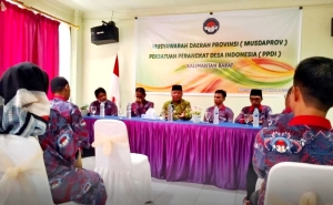 Berharap Musprov PPDI Hasilkan Program Strategis Membangun Desa