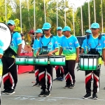 Tampil Perdana, Mempawah Juara Umum Cabor Drumband