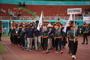 Raih 182 Mendali Emas, Pontianak Juara Umum Porprov Kalbar