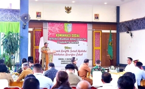 Wabup Melkianus Nilai Kearifan Lokal Mampu Cegah Konflik Sosial