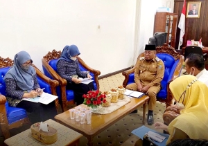 Wabup Terima Audiensi BPJS dan Klinik Nusa Sehat