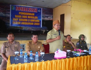 Ciptakan SDM Berkualitas, Wabup Dorong SMPN 2 jadi Sekolah Favorit dan Unggulan
