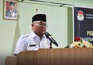 Wabup Minta PPK Berkerja dengan Adil, Jujur dan Tak Anggap Enteng Pemilu 20224