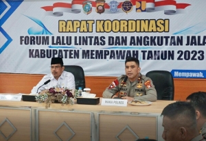Mempawah Gelar Rakor FLLAJ untuk Tekan Angka Kecelakaan