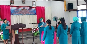7 Ketua TP PKK Desa Kecamatan Sungai Tebelian Dilantik
