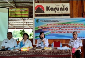 Sekda Yosepha Apresiasi Capaian Kinerja Dinas Ketahanan Pangan dan Perikanan
