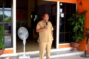 Wabup Melkianus Apresiasi dan Sebut BPBD Instansi yang Dapat Mengatasi Masalah Tanpa Masalah