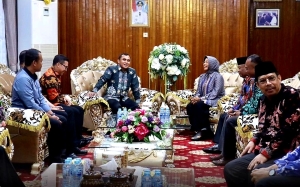 Terima Kunker dan Silaturahmid Danrem 121/Abw, Bupati Paparkan Pesatnya Pembangunan Mempawah
