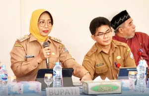 Kunker Bupati Erlina ke Kecamatan, Ajak Sinkronisasi Program Pembangunan