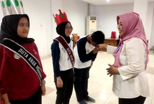 Dinas Sosial PPPA dan PMPD Mempawah Ajak Anak Bijak Bermedsos