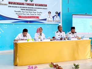 Pesan Bupati Erlina: Manfaatkan Kearifan Lokal dan Kembangkang Potensi Desa