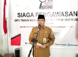 Sekda Ismail Minta Bawaslu Matangkan Pengawasan Pemilu 2024