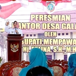 Peresmian Kantor Desa Galang, Momen untuk Tingkatkan Pelayanan dan Pemberdayaan Masyarakat