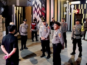 Sidak Polres Sintang Antisipasi Anak Bawah Umur Masuk THM