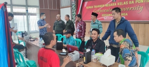 Disdukcapil Lakukan Rekam KTP-el di Rutan Kelas II A Pontianak