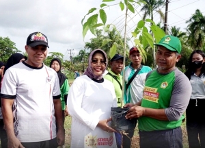 Gerakan Penanaman Pohon LDII, Ajak Masyarakat Hijaukan “Bumi Galaherang”