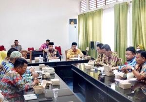 Tak Ingin Ganggu Arus Lalin, Wabup Ingatkan OPD Terkait Tata Rapi Pasar Juadah Ramadan
