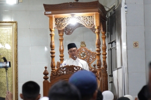 Safari Ramadan di Masjid Maulidiyah, Wako Edi Harapkan Outer Ring Road Terealisasi