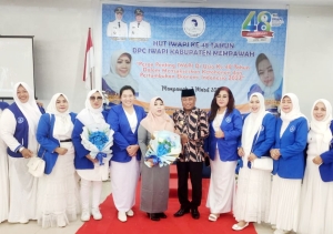 Pesan Wabup Pagi untuk Iwapi: Tingkatkan Kesejahteraan Perempuan