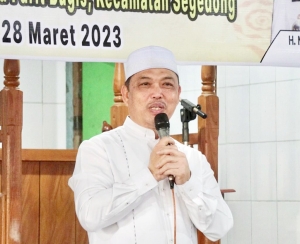 “Monitoring Ramadan 1444 H”, Wagub Ajak Masyarakat Segedong Makmurkan Masjid