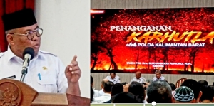 Dihadapan Gubernur, Wabup Pagi Beberkan Langkah Konkret dan Strategis Mempawah Atasi Karhutla