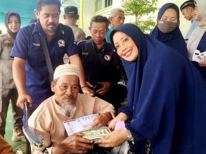 Ramadan ke-10, Erlina Berbagi Tali Asih Bersama Anak Yatim dan Duafa